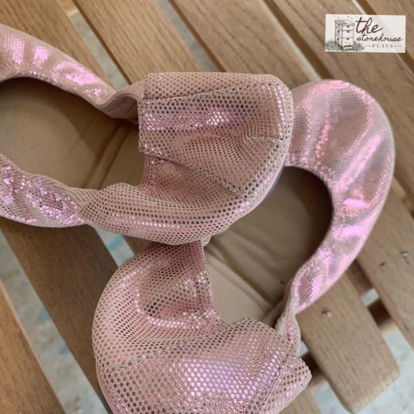 Special Edition Blush Shimmer Storehouse Flats - Picture 3 of 8